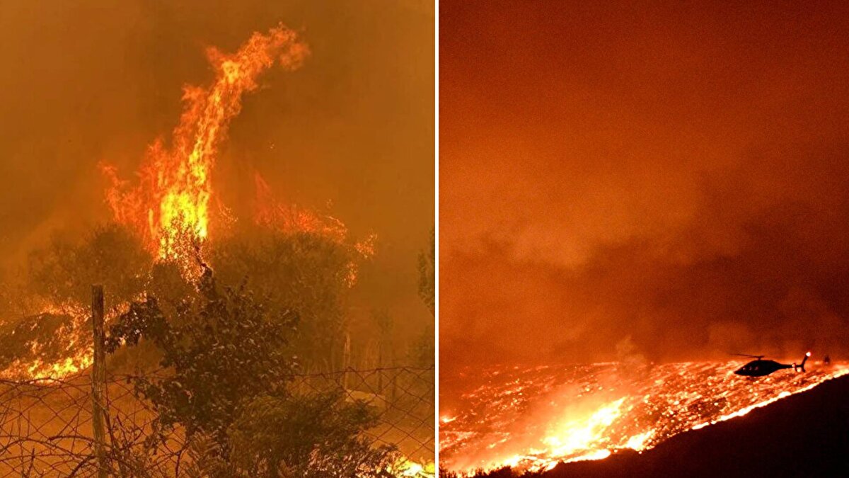Çanakkale'nin merkeze bağlı Kayadere köyü yakınındaki ormanlık alanda dün saat 12.30 sıralarında yangın çıktı.