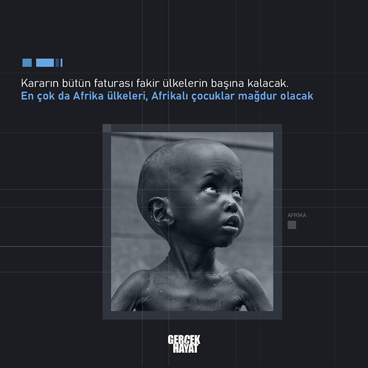 Kararın bütün faturası fakir ülkelerin başına kalacak