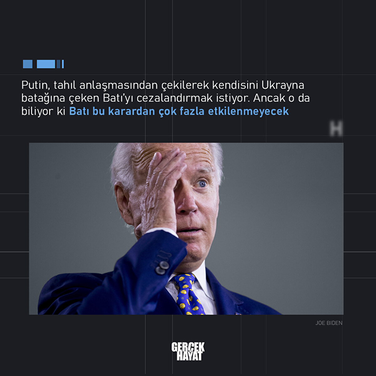 Putin, tahıl anlaşmasından çekilerek Batı’yı cezalandırmak istiyor