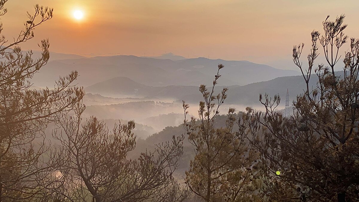 11 KÖY BOŞALTILDI<br>Yangın nedeniyle ilk etapta 9 köyün boşaltılmasının ardından 2 köy daha tedbiren boşaltı.