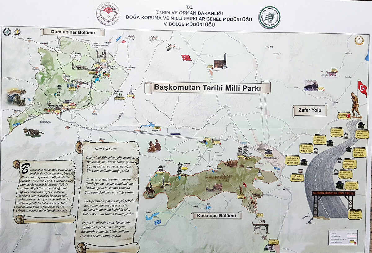 26-27 Ağustos 1922 şehitlerinden isim ve künye bilgileri belirlenen 10 şehit şöyle; 15'inci Piyade Tümeni'nden 38'inci Alay erler Aksaray Eskil'den Zekeriya oğlu Tahir (34), Antalya Korkuteli'nden Ahmet oğlu Osman (29), Sinop Ayancık'tan Hüseyin oğlu Mustafa (22), 56'ncı Alay Samsun Çarşamba'dan İbrahim oğlu Mehmet (28), Sakarya'dan Hasan oğlu Ali (24), 23'üncü Piyade Tümeni 69'uncu Alay Afyon Sincalı'dan onbaşı Ali oğlu Mahmut (29), Bolu'dan onbaşı Ahmet oğlu Mustafa (26), Aydın Yenipazar'dan er Mehmet oğlu Ali (29), Muğla'dan er Ahmet oğlu Bekir (39), Konya Bozkır'dan er Osman oğlu Hasan.