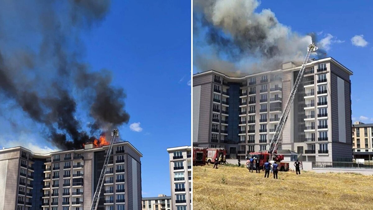 Rüzgarın da etkisiyle kısa sürede büyüyen yangını itfaiye ekipleri güçlükle kontrol altına aldı. 