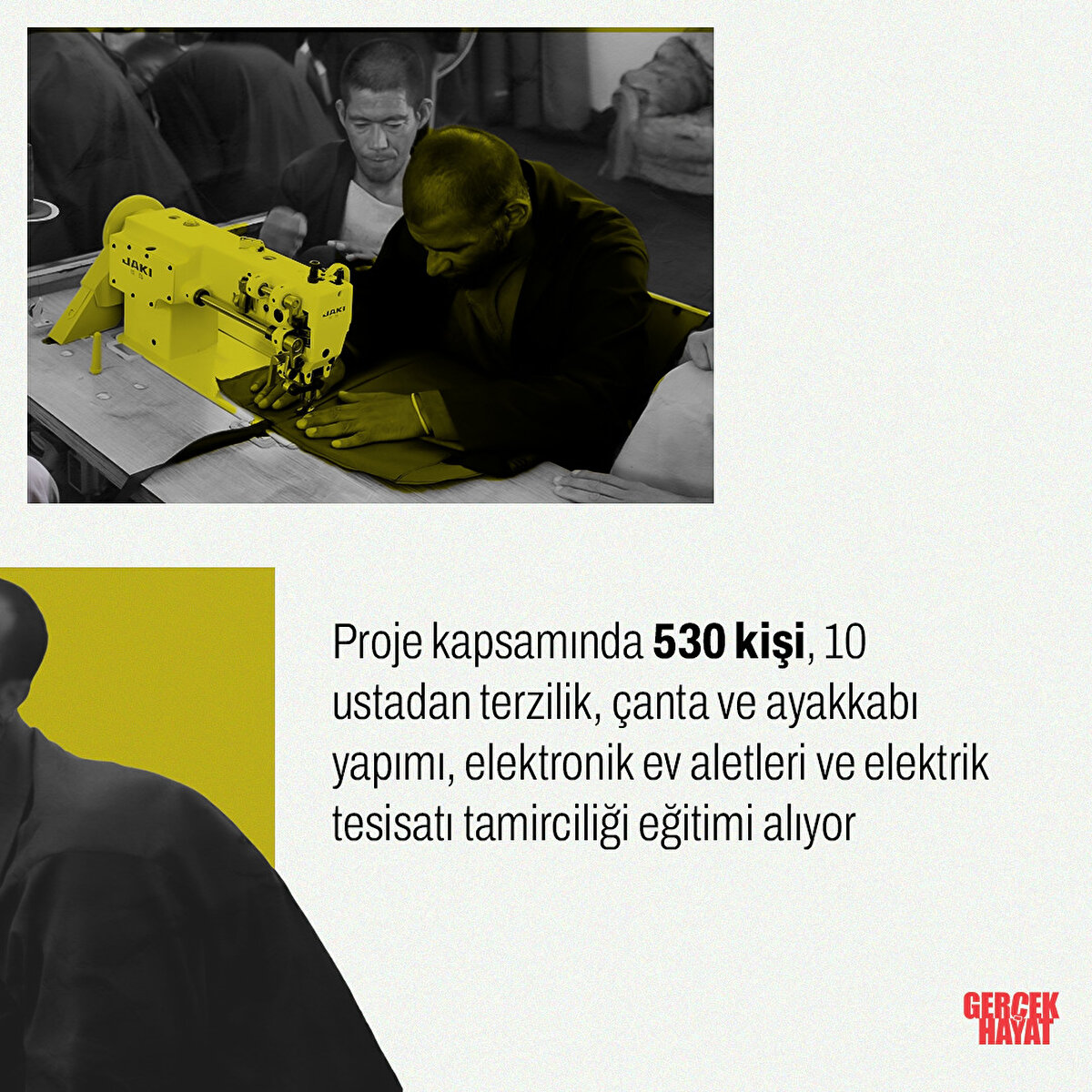530 kişi, 10 ustadan terzilik, çanta ve ayakkabı yapımı eğitimi alıyor