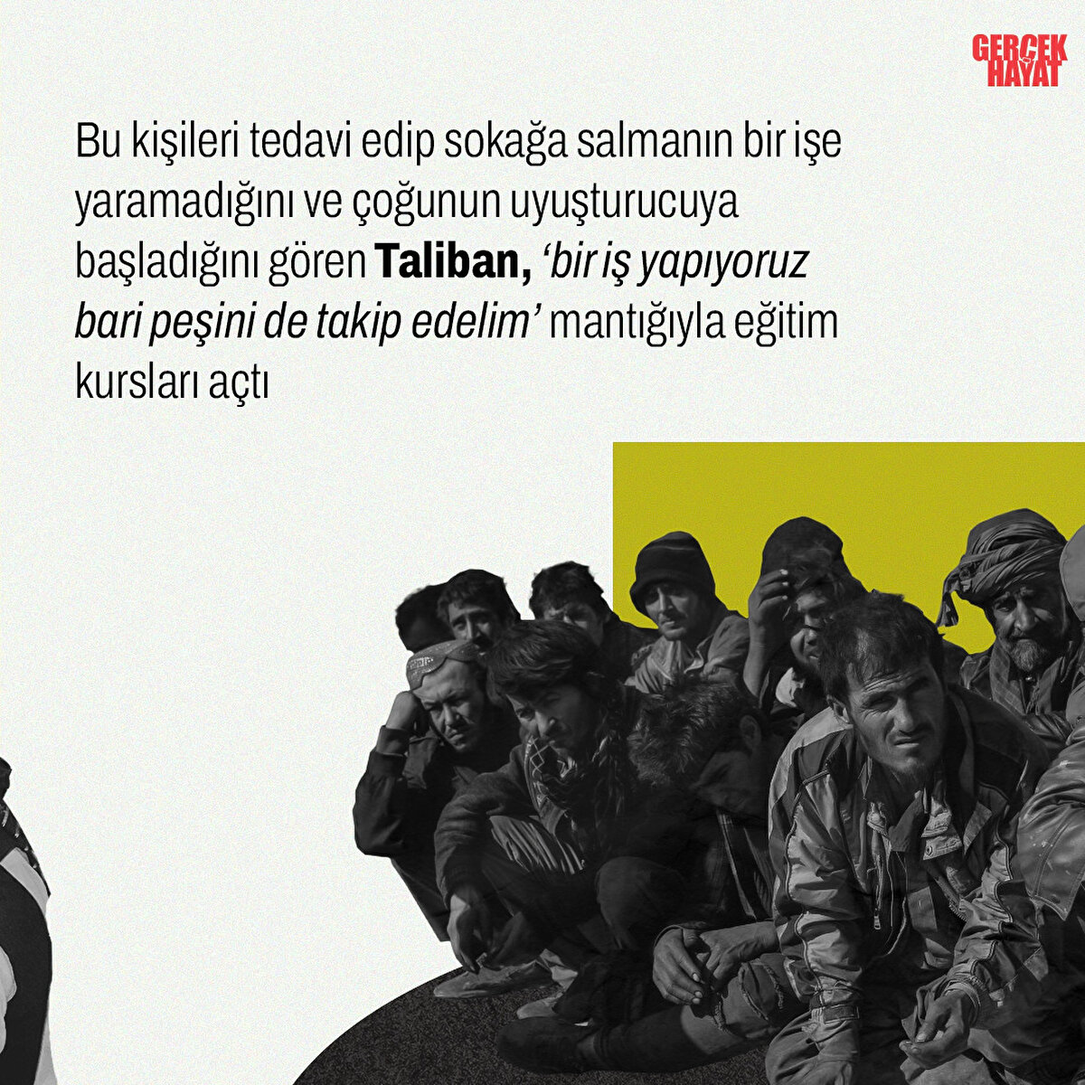 Taliban, ‘bir iş yapıyoruz bari peşini de takip edelim’ mantığıyla eğitim kursları açtı