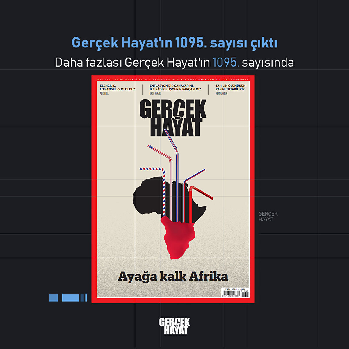 Gerçek Hayat'ın 1095. sayısı çıktı

Daha fazlası Gerçek Hayat'ın 1095. sayısında