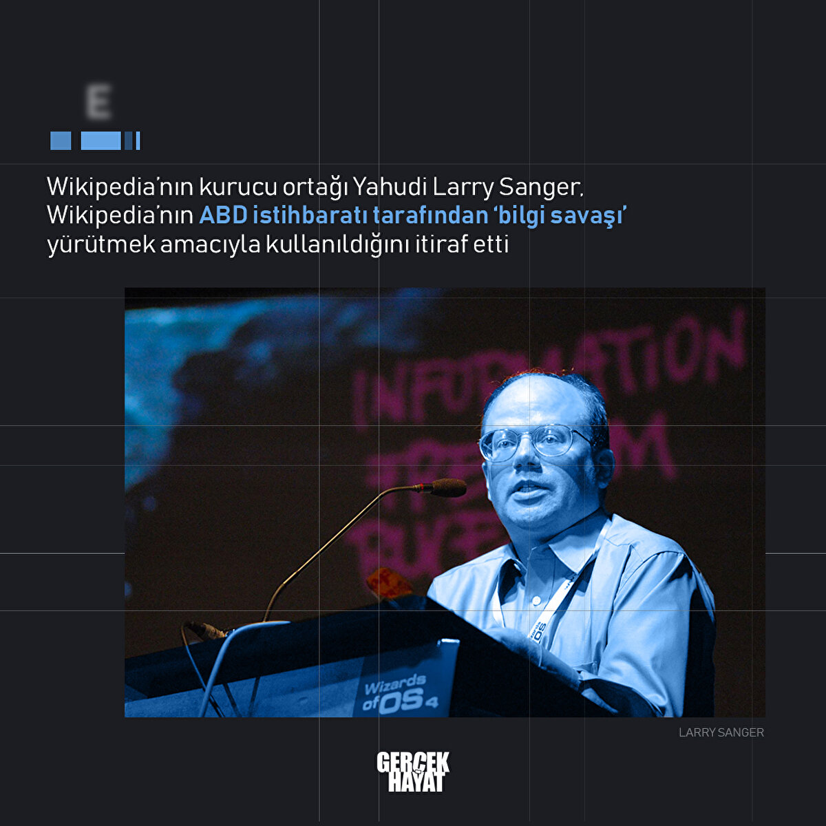 Larry Sanger, Wikipedia’nın ABD istihbaratı tarafından kullanıldığını itiraf etti