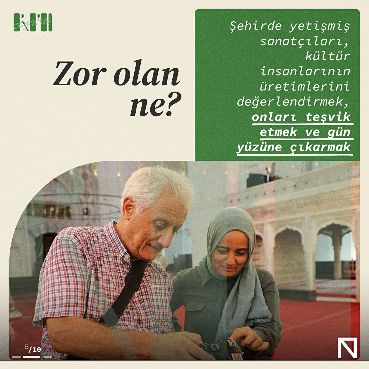 Zor olanı ne? Şehirde yetişmiş sanatçıları, kültür insanlarının üretimlerini değerlendirmek, onları teşvik etmek ve gün yüzüne çıkarmak
