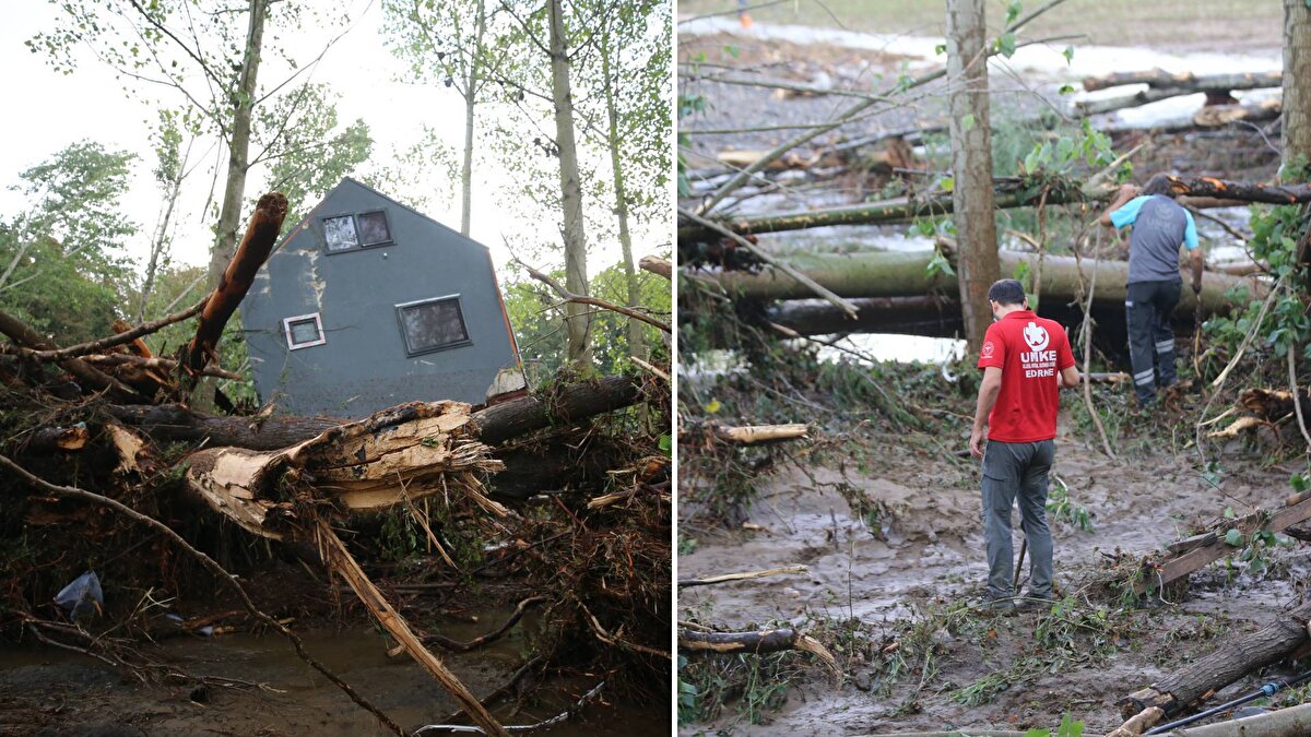 Sel ve taşkınların vurduğu Kırklareli Longoz Ormanlarında bulunan Bungalov tatil tesisindeki evlerinin sürüklenmesi sonucu 2 kişi hayatını kaybetmiş, 4 kişi ise kaybolmuştu.<br><br>