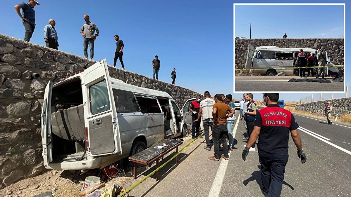 Alınan bilgiye göre, sürücüsünün ismi henüz öğrenilemeyen 53 ABY 505 plakalı minibüs, Suruç-Akçakale kara yolunun Aydınlı Mahallesi mevkisinde yol kenarındaki istinat duvarına çarptı.<br><br>