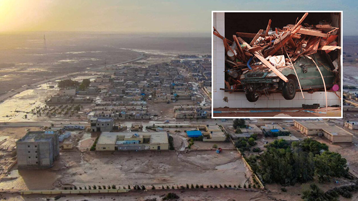 Orta Akdeniz'de etkili olan ve 10 Eylül'de Libya'nın doğusunu vuran "Daniel" fırtınası, Bingazi, Beyda, Merc, Suse ve Derne kentlerinde sel felaketine neden olmuştu.<br><br>