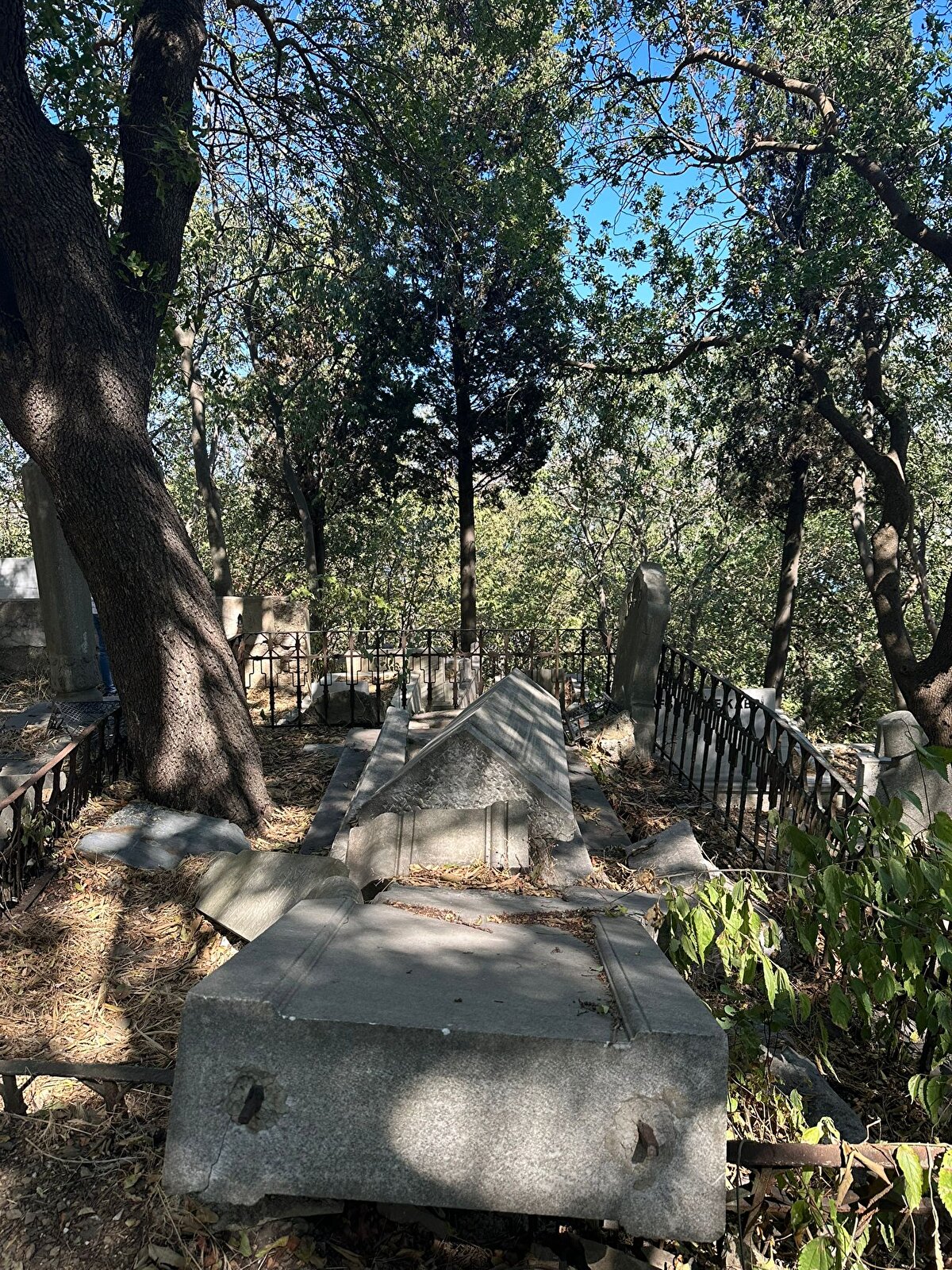 MEZARLIKLAR KAMERAYLA İZLENMELİ  <br>Kala, "Belediyelerin, ekiplerin yapabileceği şeyler belli noktalara kameralar koyu, buraların gece tahrip edilmesinin önüne geçebilirler. Buralar sahipsiz ve birileri tarafından fazla ziyaret edilen yerler değil. Buradan belki de ayda bir iki kişi geçiyordur. Kameralarla desteklenerek bu bölgelerde tahribatın önüne geçilebilir. Lahitler mezarda yatan kişinin ekonomik gücü, politik durumu ve siyasi konumuyla alakalı. Mezarlar vefatından sonra kişinin bütçesine göre ailesi tarafından yapılıyor. Burada mezarlığı yaptıran kişinin ailesinin durumuyla alakalı olduğu için defineciler de süslü mezar gördüğü zaman tahrip edip içinden bir şeyler alabileceğini umut ediyor. Kesinlikle tarihi mezarlıklara tepeden izlenebilen kameralar konup, ekipler tarafından devamlı izlenmesi gerekli. Gençler mezarlıkları gezsinler, boş buldukları vakitlerde tarihimize sahip çıkmak için ellerinden geleni yapsınlar" diye konuştu.  