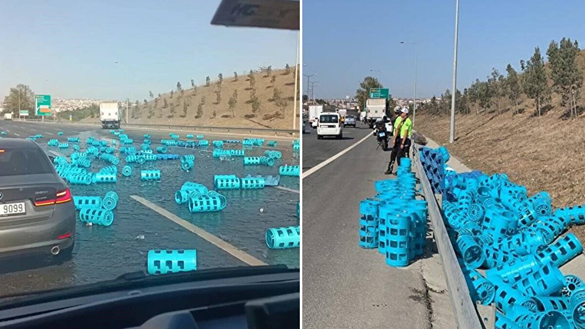 Kaza, TEM Otoyolu Akşemsettin Viyadüğü Edirne istikametinde saat 10.00 sıralarında meydana geldi.