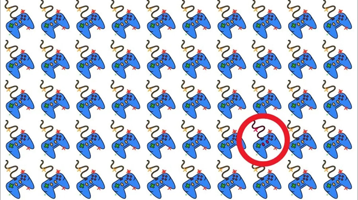 Resimdeki farklı oyun konsolunu bulmayı başaranları tebrik ederiz. Bu sizin yüksek IQ'lu olduğunuzu gösteriyor. Eğer resimdeki farklı oyun konsolunu 12 saniyede bulamadıysanız işte zeka bulmacasının doğru yanıtı:<br><br>