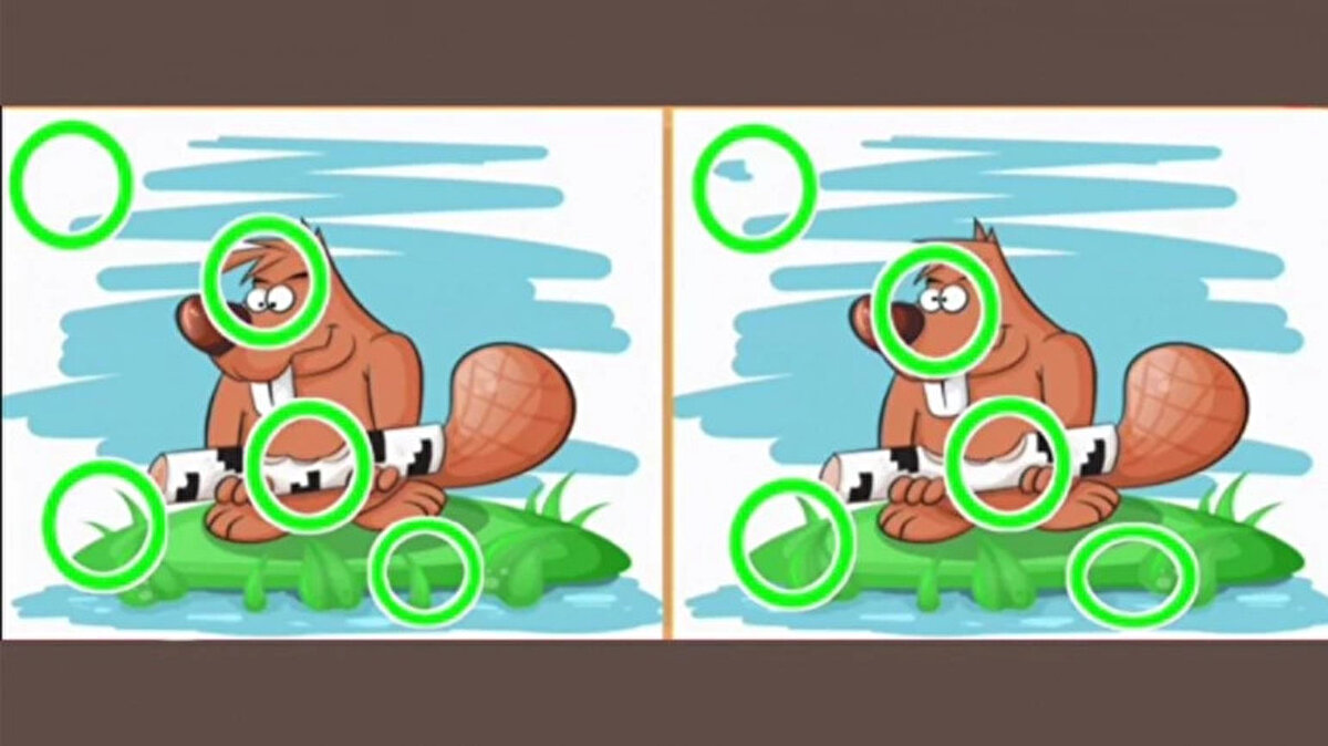 Yeterince dikkatli olanlar zorlanmadan iki resim arasındaki 5 farkı bulmayı başardı. İşte farklar:<br><br>