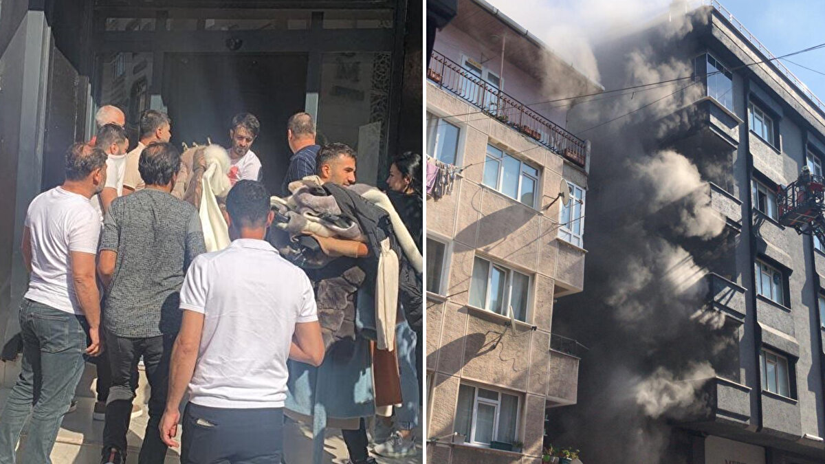 Zeytinburnu’nda 5 katlı bir binanın giriş katında yer alan tekstil atölyesinde yangın çıktı.<br><br>