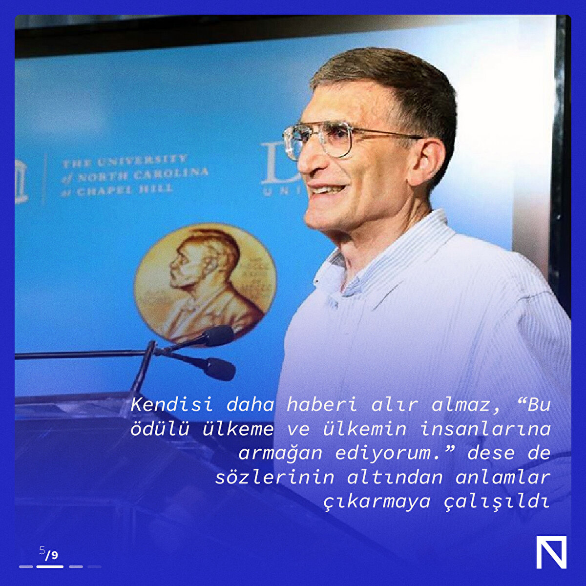 Kendisi daha haberi alır almaz, “Bu &#246;d&#252;l&#252; &#252;lkeme ve &#252;lkemin insanlarına armağan ediyorum.” dese de s&#246;zlerinin altından anlamlar &#231;ıkarmaya &#231;alışıldı