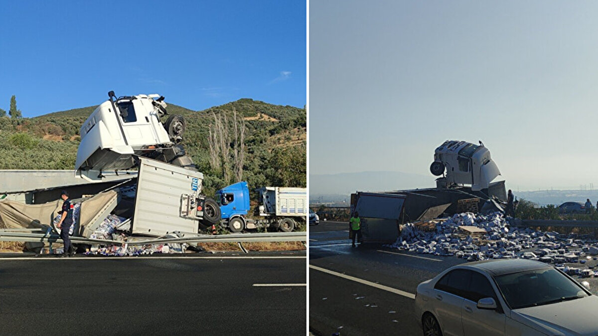 Kaza, saat 08.30 sıralarında, Gebze-Orhangazi-İzmir otoyolu Gedelek Viyadüğü yakınlarında meydana geldi.<br><br>