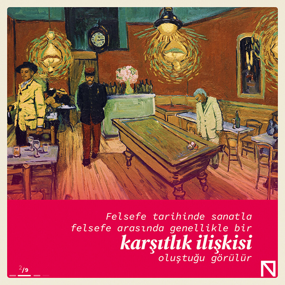 Sanat duyguları harekete geçirerek güzeli hedeflerken, felsefe kavramsallaştırmalar yoluyla hakikate ulaşmayı hedefler