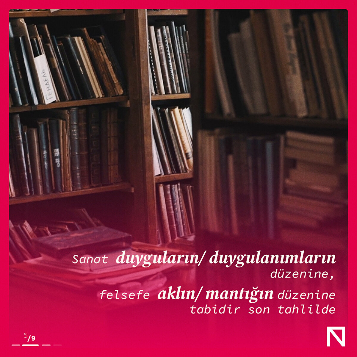 Sanat somuttan, somut deneyimden hareket eder ve vardığı nokta itibariyle somutla bağlantıyı gözetir daima