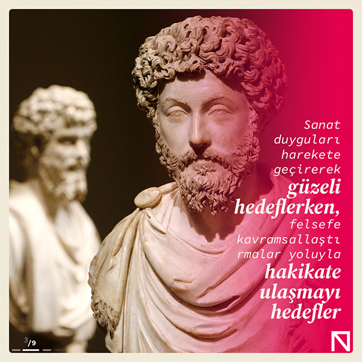 Sanat imge, tasvir ve temsile yaslanırken, felsefe mütemadiyen dilden ve kavramlardan medet umar