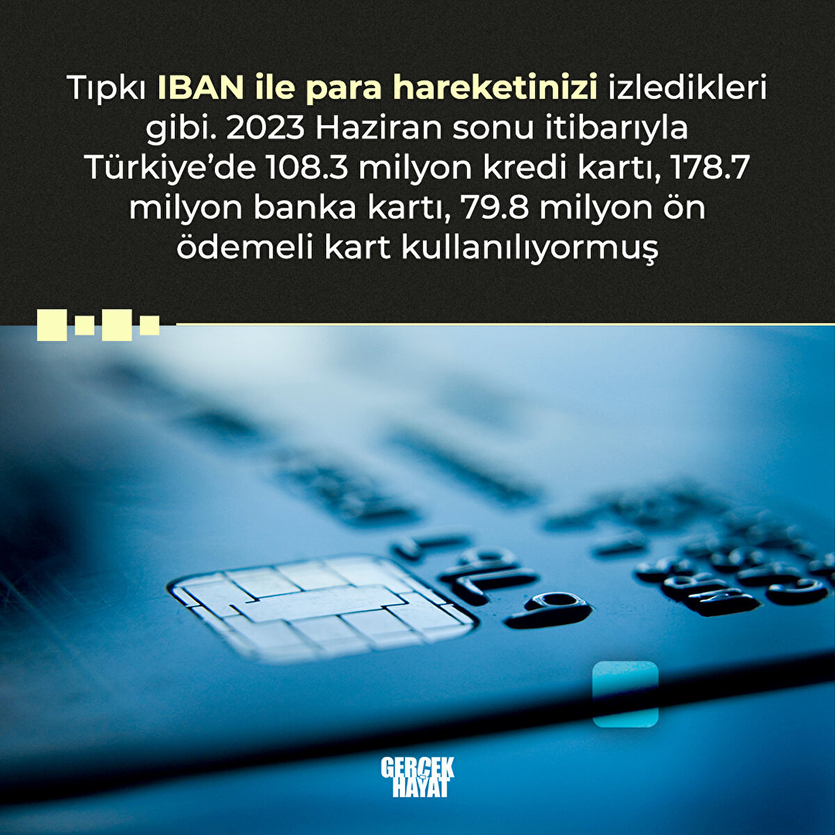 Tıpkı IBAN ile para hareketinizi izledikleri gibi