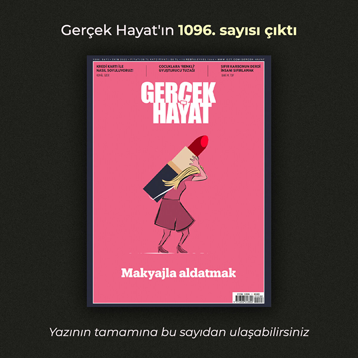 Gerçek Hayat'ın 1096. sayısı çıktı