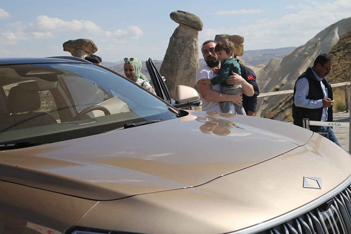 Togg T10X'in Ürgüp'teki tanıtımı bir ay sürecek.