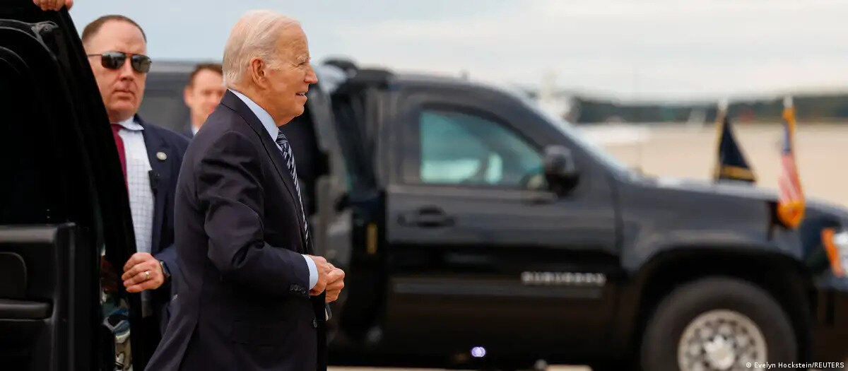 Biden, İsrail Başbakanı Binyamin Netanyahu ve İsrailli yetkililerle görüşmek üzere Tel Aviv'e geldi.