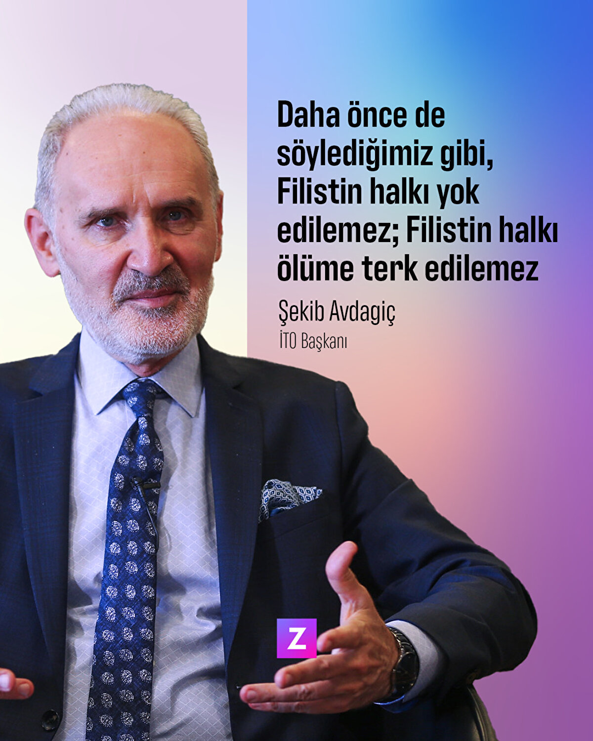 İTO Başkanı Şekib Avdagiç