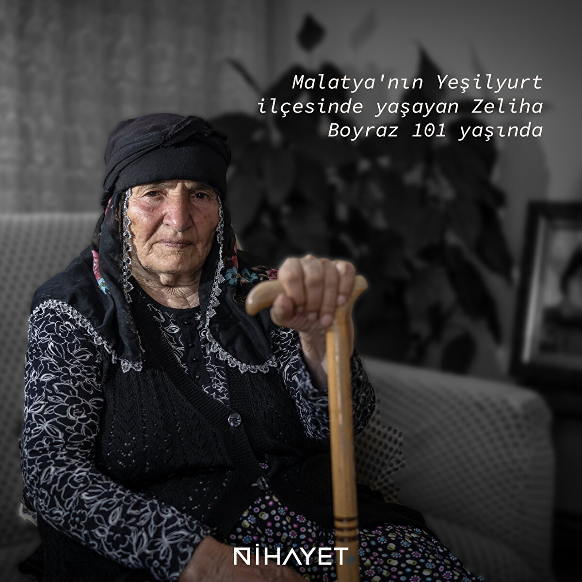 Malatya'nın Yeşilyurt ilçesinde yaşayan Zeliha Boyraz 101 yaşında. 