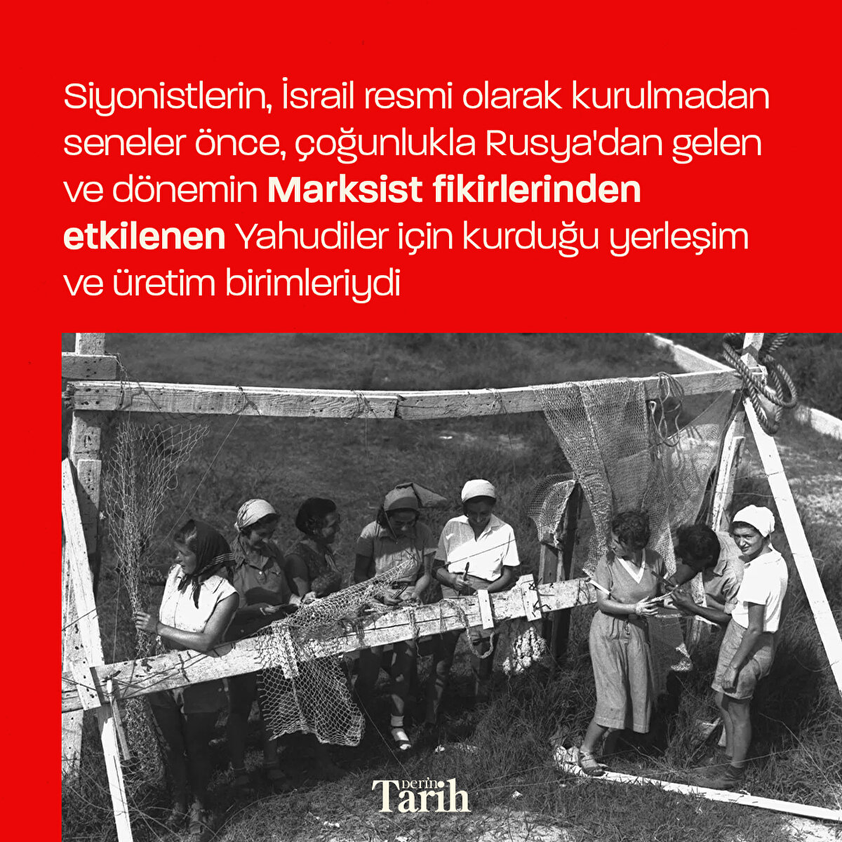 Siyonistlerin, Rusya'dan gelen Yahudiler için kurduğu yerleşim ve üretim birimleriydi