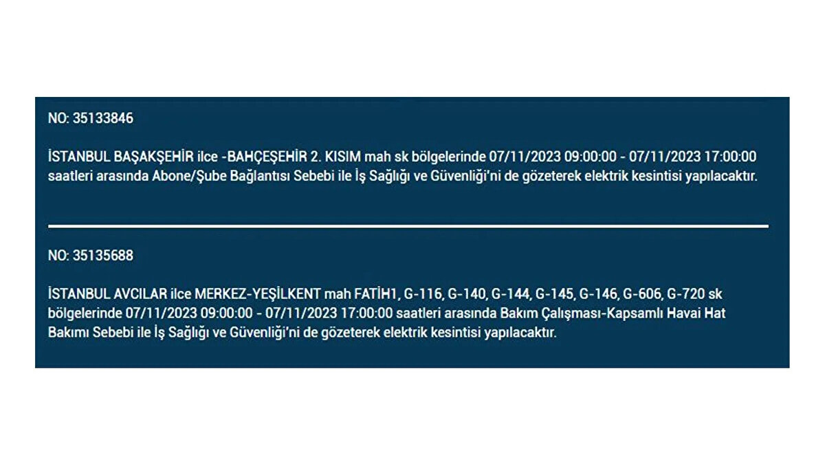 Başakşehir-Avcılar