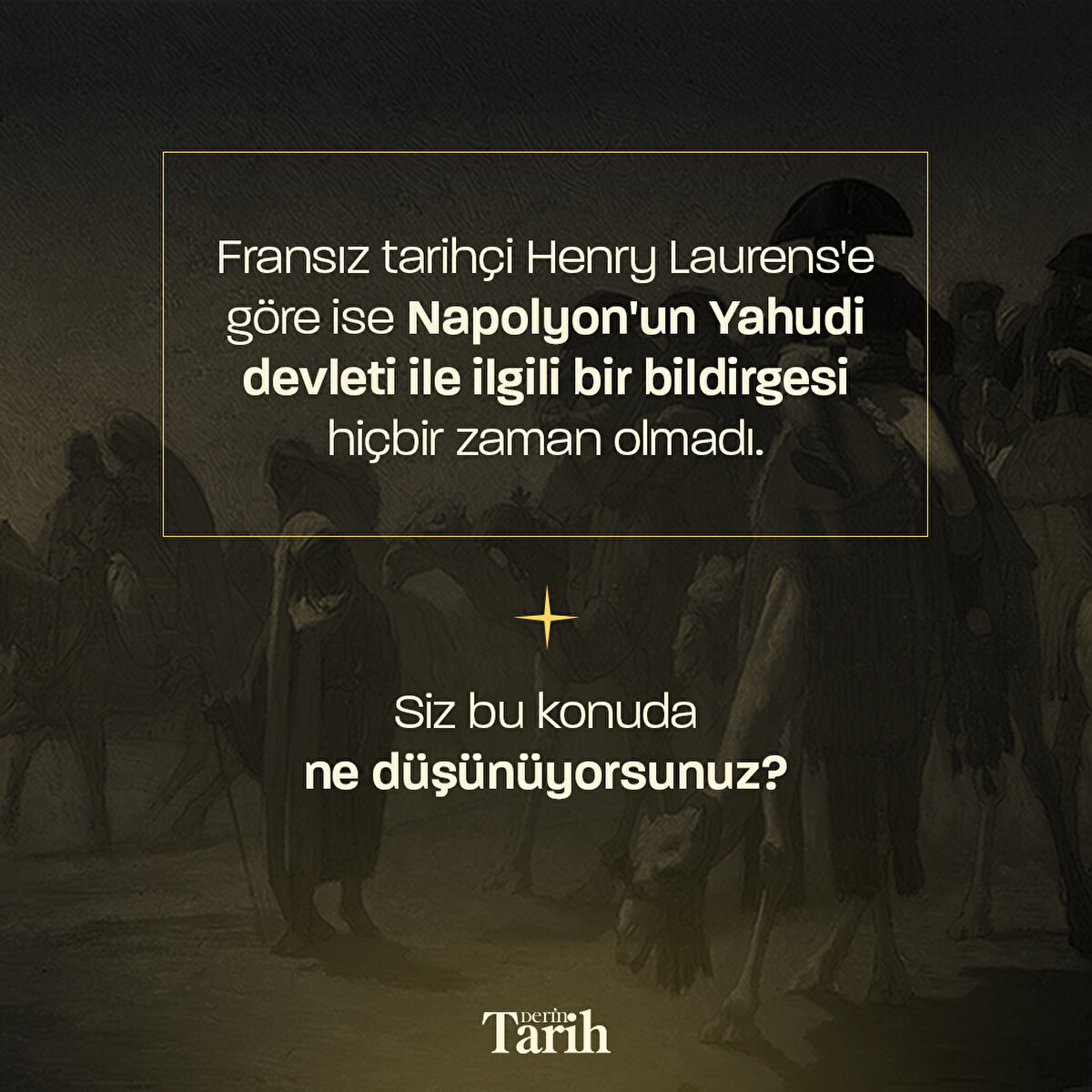 Henry Laurens ise bunun tamamen yalan olduğunu iddia etti