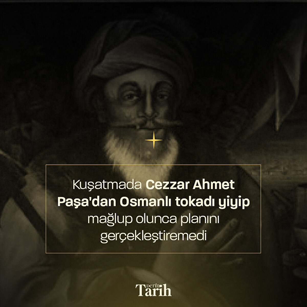 Cezzar Ahmet Paşa'dan Osmanlı tokadı yedi