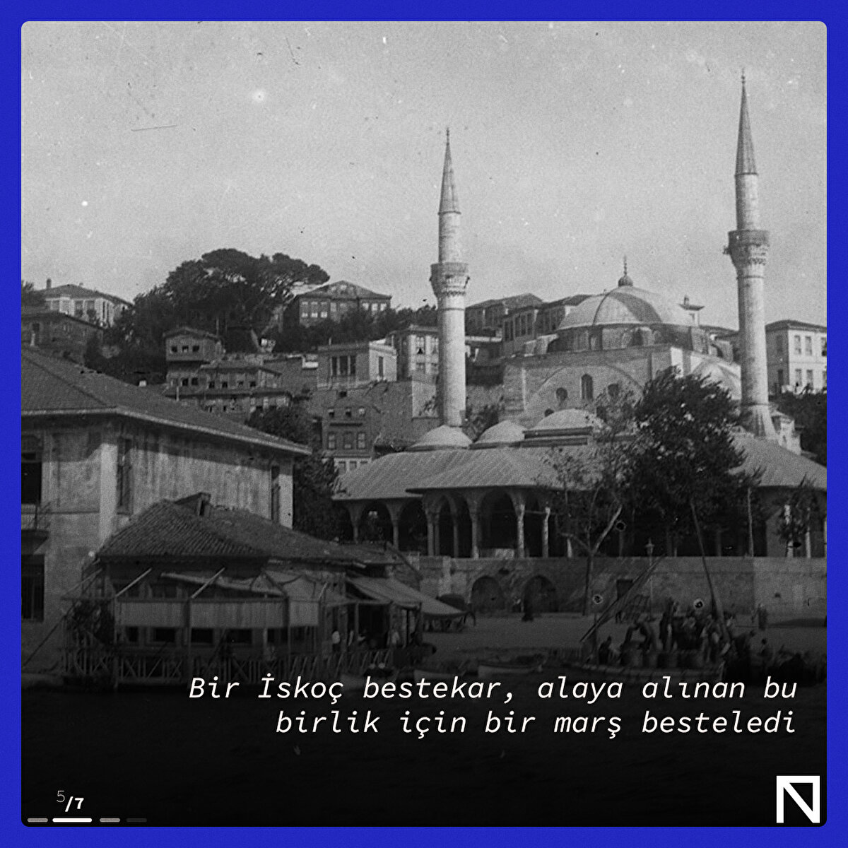 İskoç bestekar alaya alınan bu askerler için bir marş besteledi