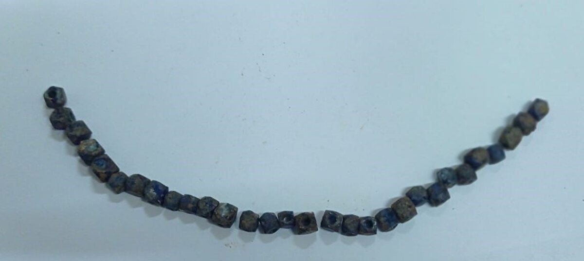 Antik kentte bu yıl nisan ayında 76 işçiyle başlayan ve 45 dönümlük alandaki kazı çalışmalarında oda mezarlar ve mezarların içerisinde ise bronz aynalar, yumruk şeklinde kabartma, kolye, kukla ayağı, kandil ile çeşitli sikkeler bulundu.<br>