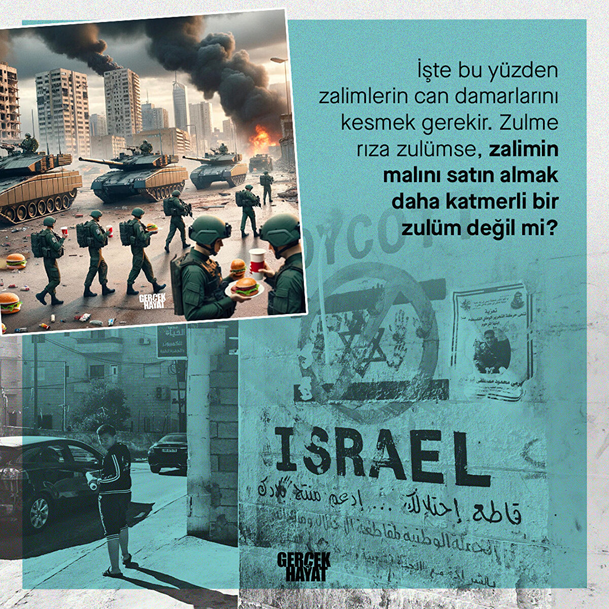 Zulme rıza zulümse, zalimin malını satın almak daha katmerli bir zulüm değil mi?