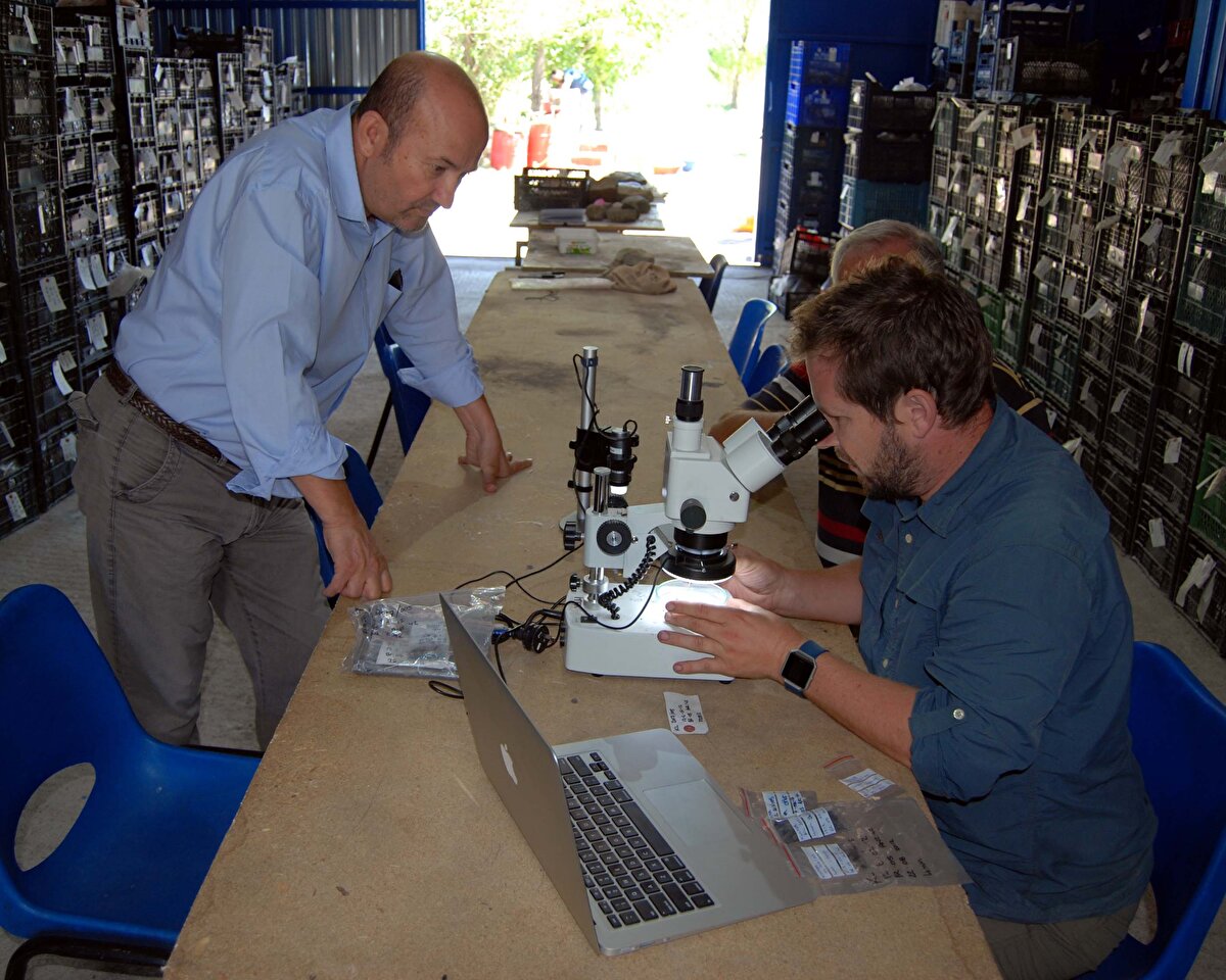 Bunlar arasında son dönemde popüler olan 'paleo' dediğimiz yani 'eski' anlamına gelen bilim dallarından insanlar çalışmalar yapıyor. Arkezooloji, arkeobotani ve paleozooloji bunların başında geliyor. Kazılarda göze görünmeyecek birçok unsuru çalışan bilim insanları var" ifadelerini kullandı.<br>