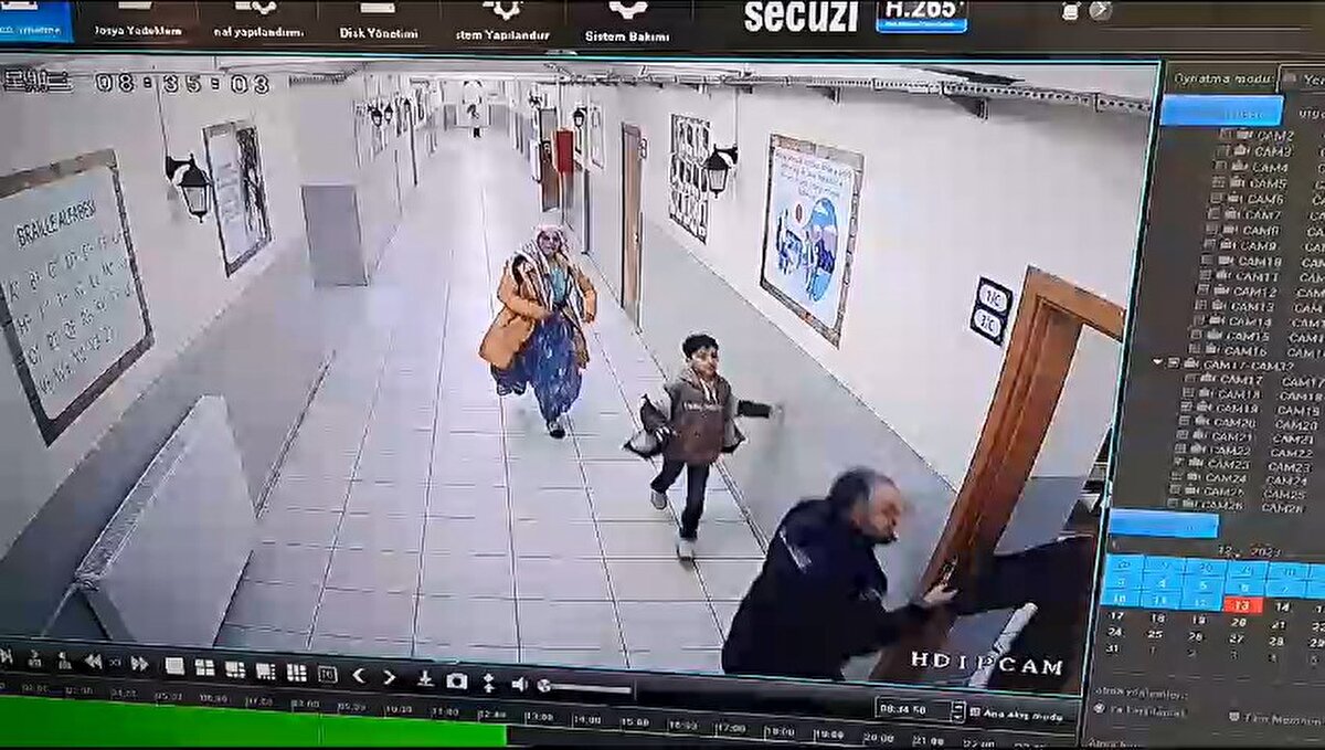 Başakşehir'de bulunan Hacı Ali Osman Gül İlkokulu'nda, veli Mezher Ö. çocuğunu sınıfa kadar bırakmak istedi. İzin verilmeyince okul binasına zorla girmeye çalıştı.<br>Mezher Ö., hamile öğretmen Esin Ç.'ye sınıfta öğrencilerinin önünde hakaretler savurarak saldırdı. Ardından olaya müdahale etmeye çalışan güvenlik görevlisi Rıfkı Ç.'ye yumruk atarak burnunu kırdı.