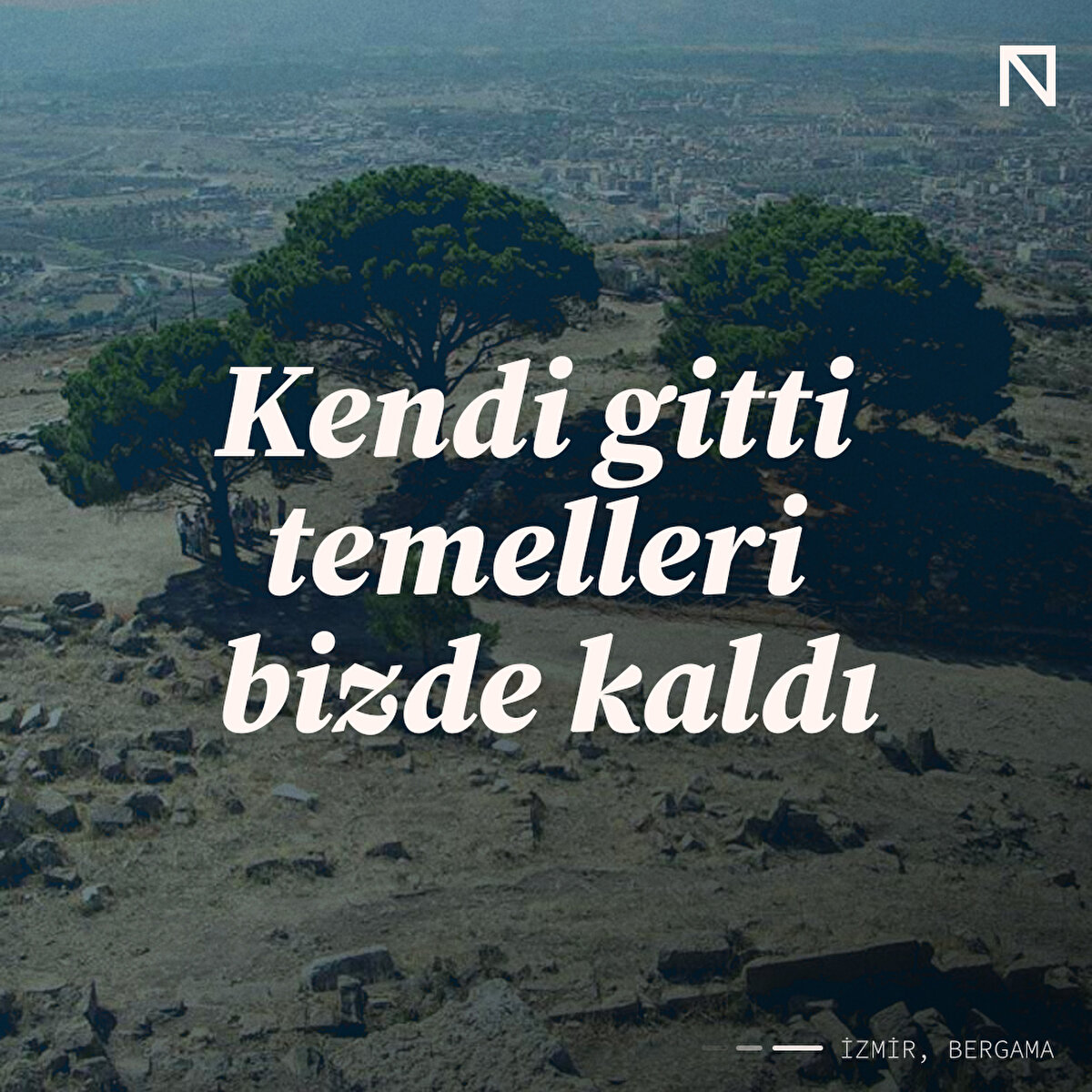 Zeus Sunağı'nın Bergama Akrapol&#252;'nde temelleri bulunuyor