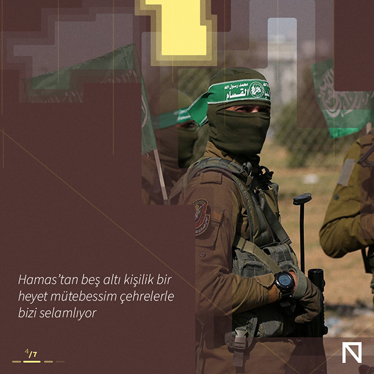 Direnişin en büyük kanadını Hamas oluşturuyor