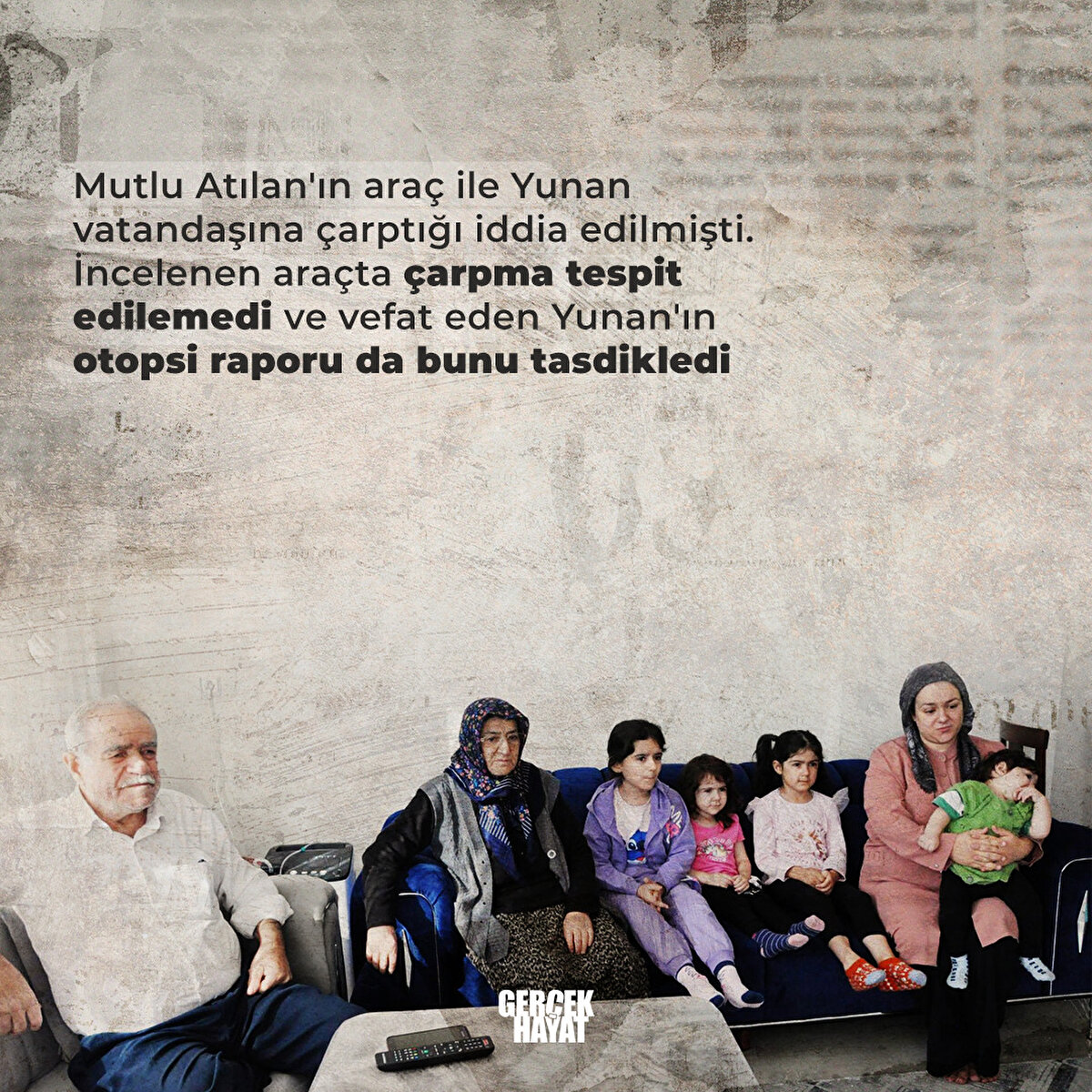 Yunan makamları yapılan incelemede Atılan'ın masum olduğunu tespit etti