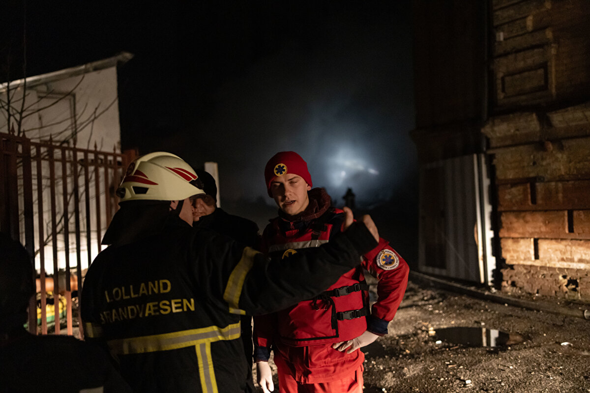 Saldırıda yaralanan 16 sivilden 8'i, hastaneye kaldırıldı.