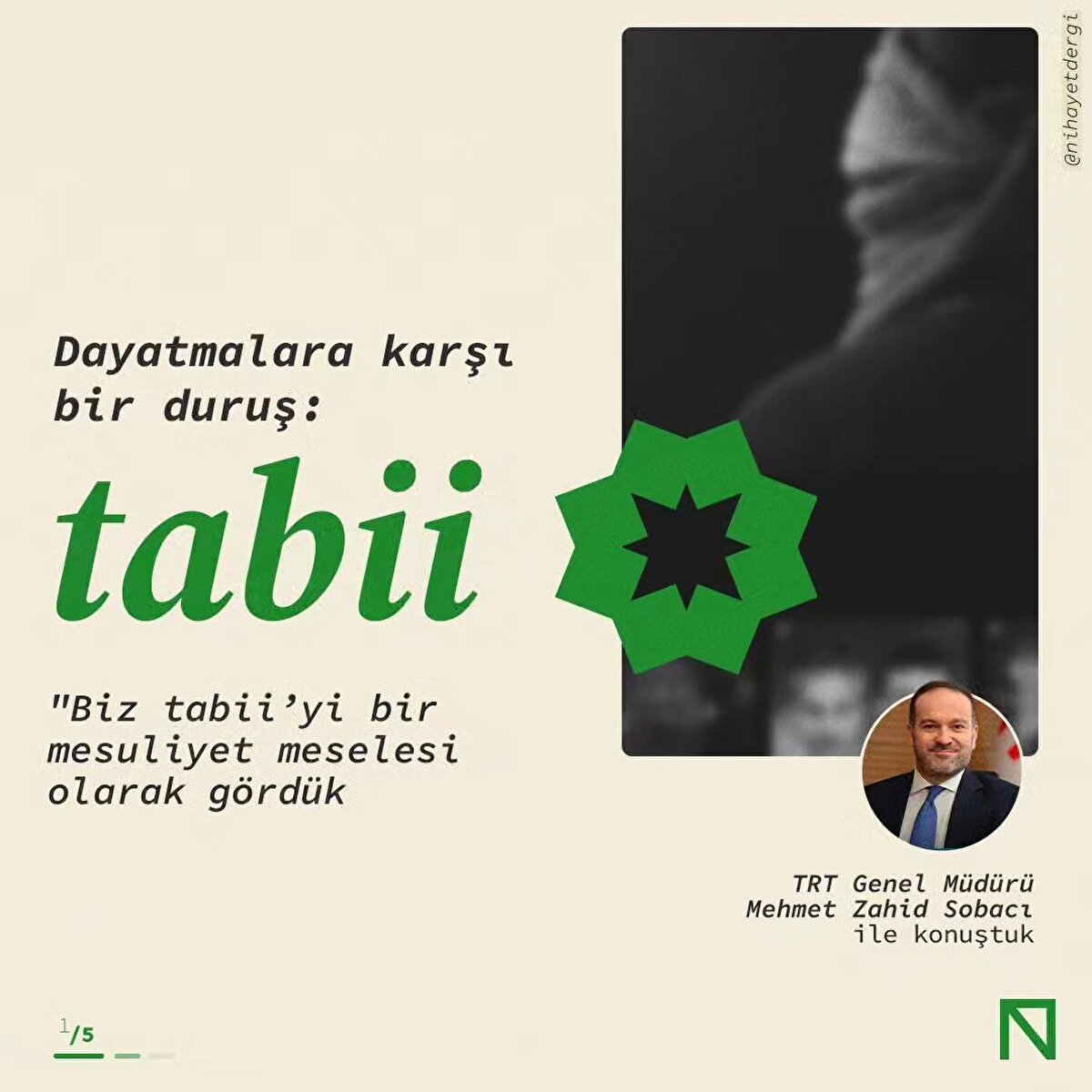 Dayatmalara karşı bir duruş: tabii