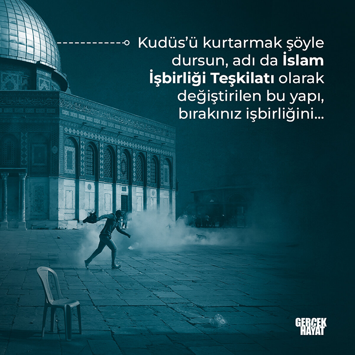 İslam İşbirliği Teşkilatı olarak değiştirilen bu yapı, bırakınız işbirliğini...