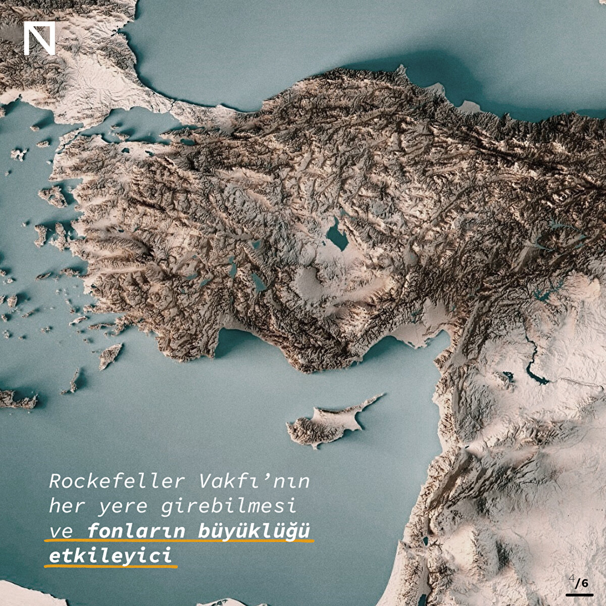 Rockefeller Vakfı’nın her yere girebilmesi ve fonların büyüklüğü etkileyici