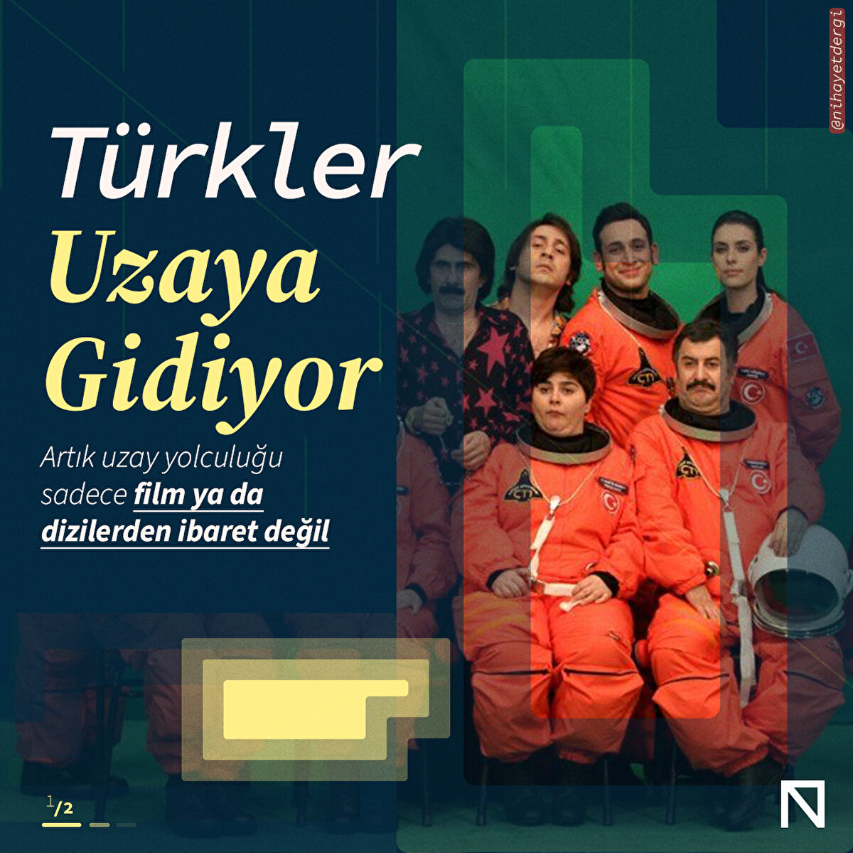 Türkler uzaya gidiyor