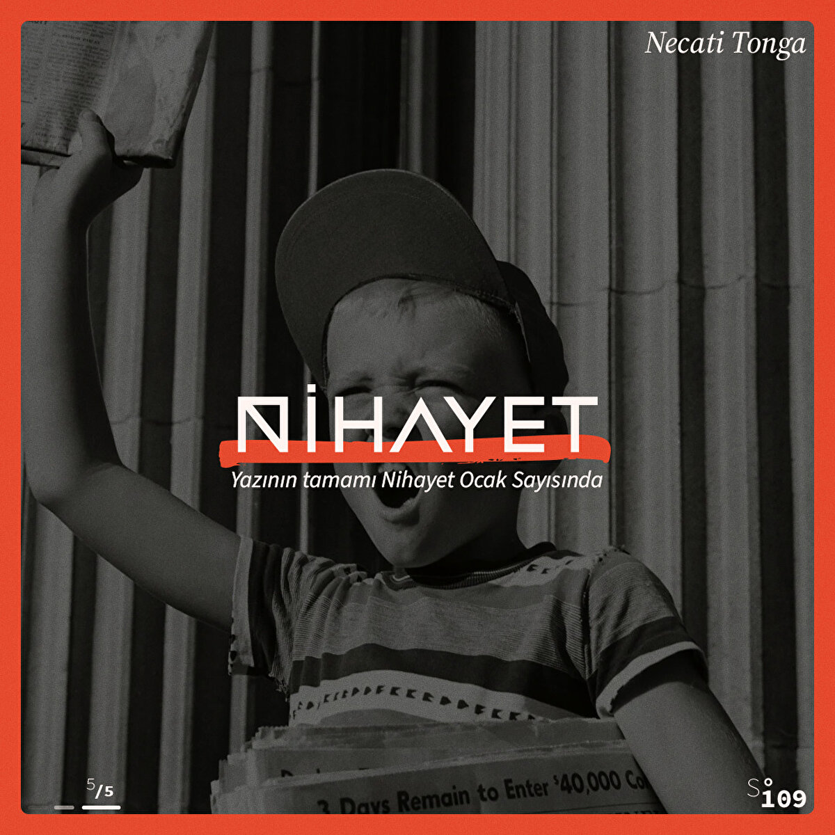 Yazının tamamı Nihayet Ocak Sayısında