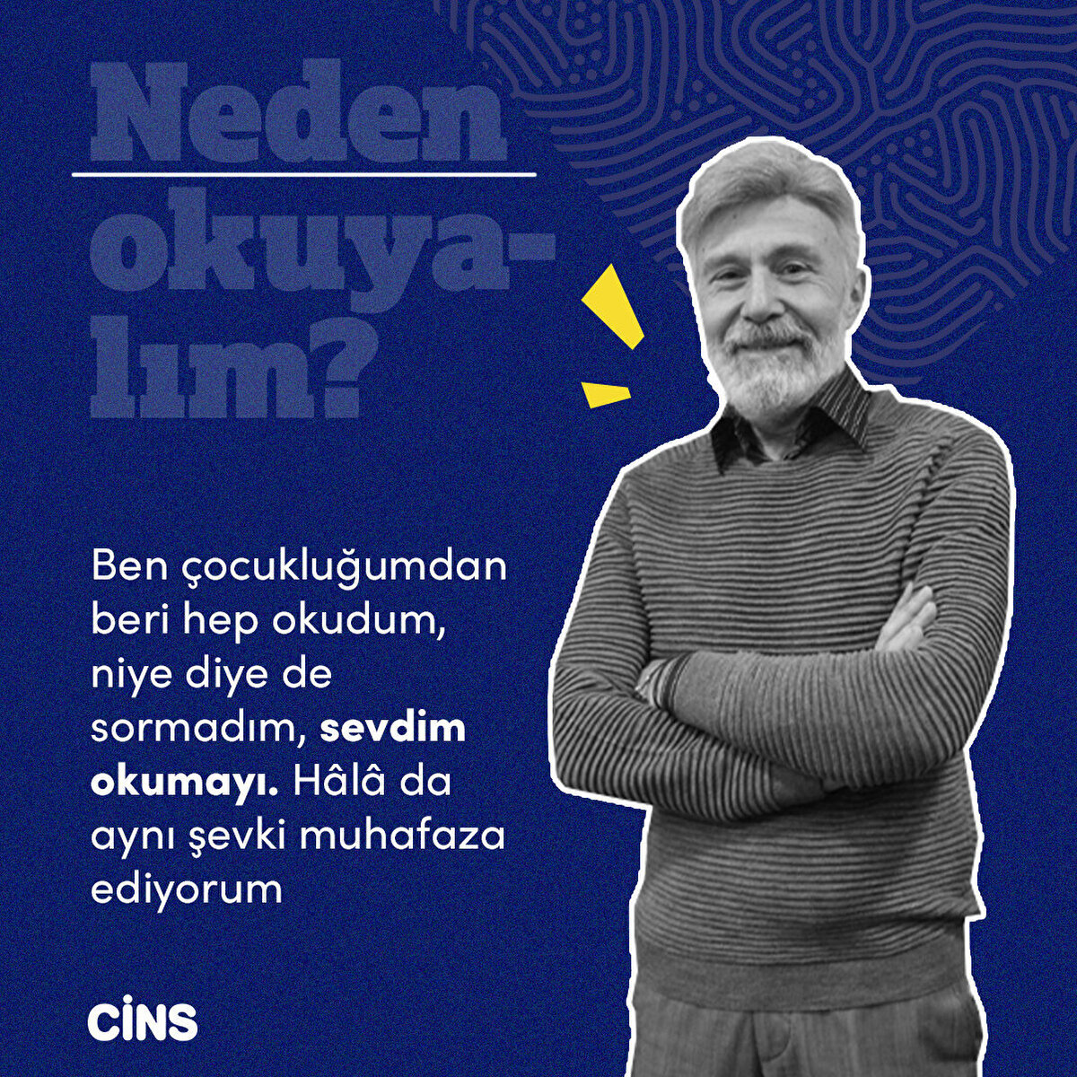 Ne okuyalım?
Ben tarih romanlarıyla başladım okumaya, sonra yine tarih… Her günkü gıdanın içinde Kur’an-ı Kerim de vardır. Okuyalım âlemi, âdemi; satırdan, sadırdan…