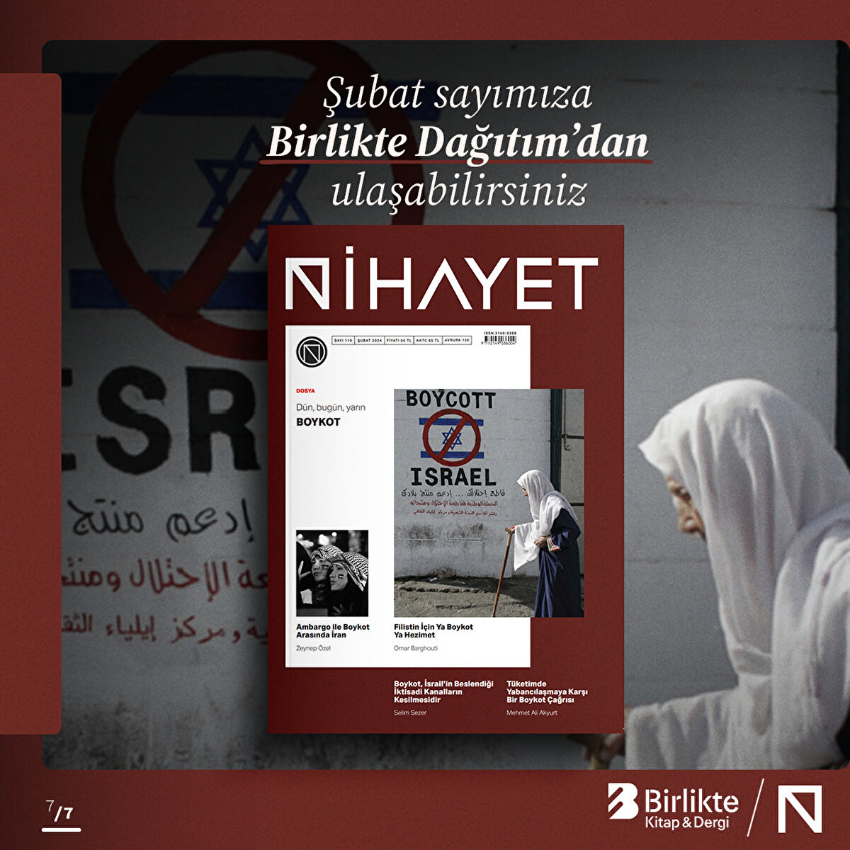 Şubat sayımıza Birlikte Dağıtım'dan ulaşabilirsiniz
